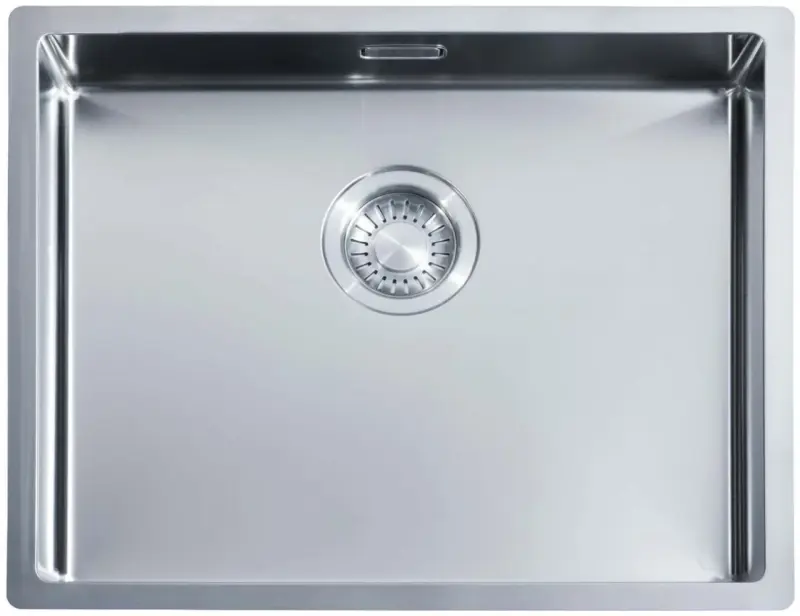 ABK Bingara stainless steel sink extra shallow 10 cm disabled access flush-mounted undermount and top-mount BIN5010FVI