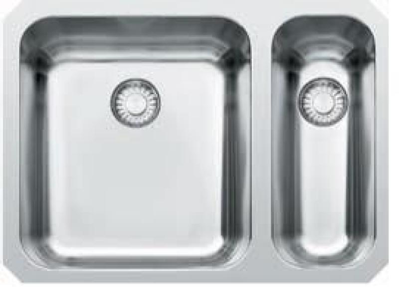 Franke Largo undermount kitchen sink LAX 160 BL 122.0156.346