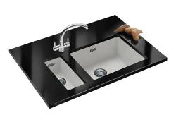 Franke Sirius 2 S2D 110.50 white plastic sink 50x41cm undermount 125.0252.224
