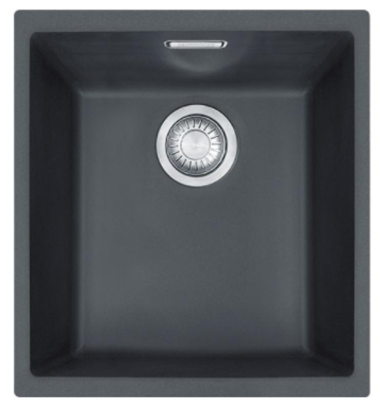 Franke Sirius 2 S2D 110.34 plastic black sink 34x41cm undermount 125.0252.227