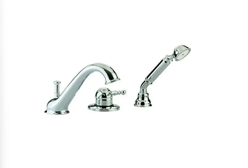 Cisal Arcana Royal Bath rim mount bath mixer Gold AY00126024