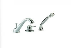 Cisal Arcana Royal Bath rim mount bath mixer Chrome-Gold AY00126074