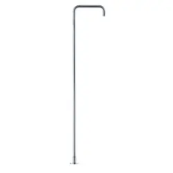 Waterevolution Flow Floor standing washbasin spout H Chrome T167601