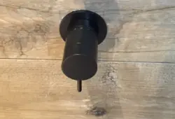 Waterevolution Flow Concealed thermostatic bathub/shower mixer with easy box and 1 exit, built-in + external parts Black T142TBPR