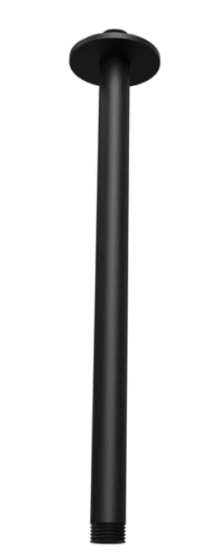 Waterevolution flow ceiling shower arm 50 cm matt black T164550PR