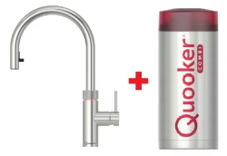 Quooker Flex stainless steel COMBI+ Hot, cold, boiling water 22+XRVS