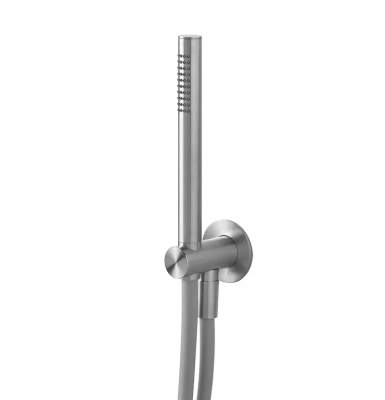 Waterevolution Flow bath set complete with wall connection, fully stainless steel T1621IE