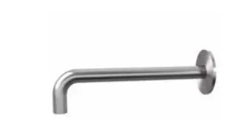 Waterevolution Flow bath spout 15cm, fully stainless steel T167115IE