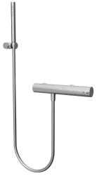Waterevolution Flow Shower Thermostat with shower holder stainless steel T140TIE