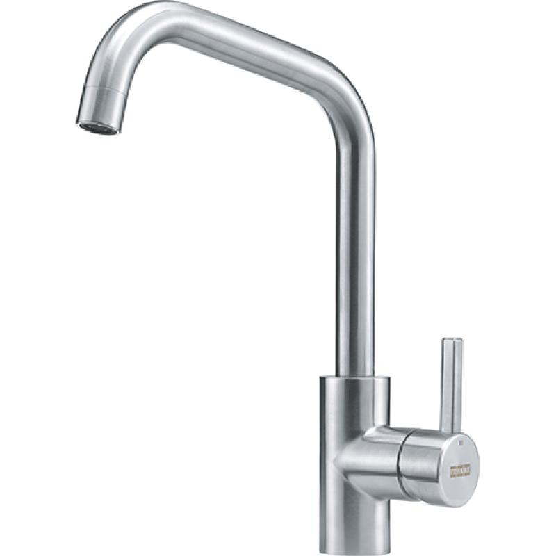 Franke Kitchen Faucet Kubus stainless steel with swivel spout stainless steel 115.0529.202