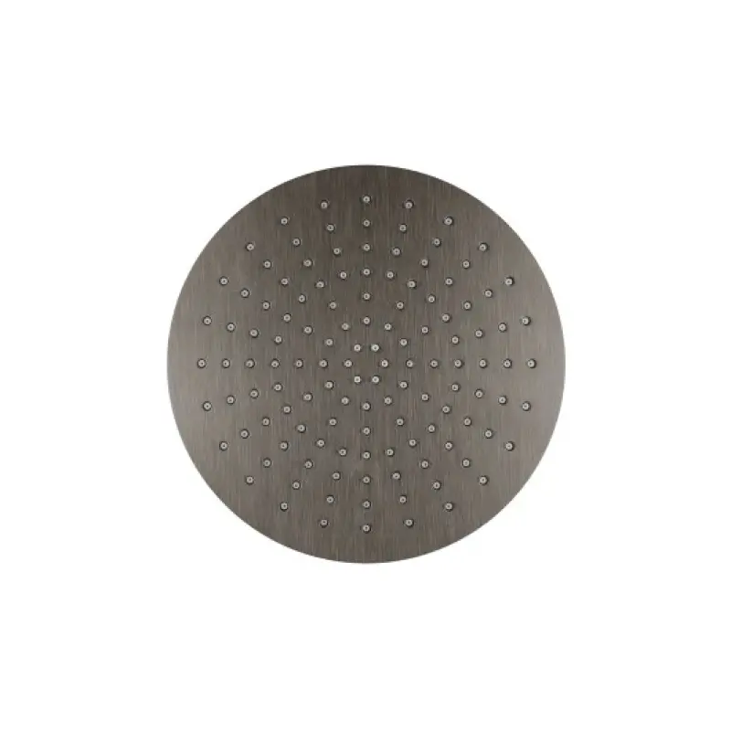 SB Round 316 rain shower head 20cm PVD gun metal 1208946727