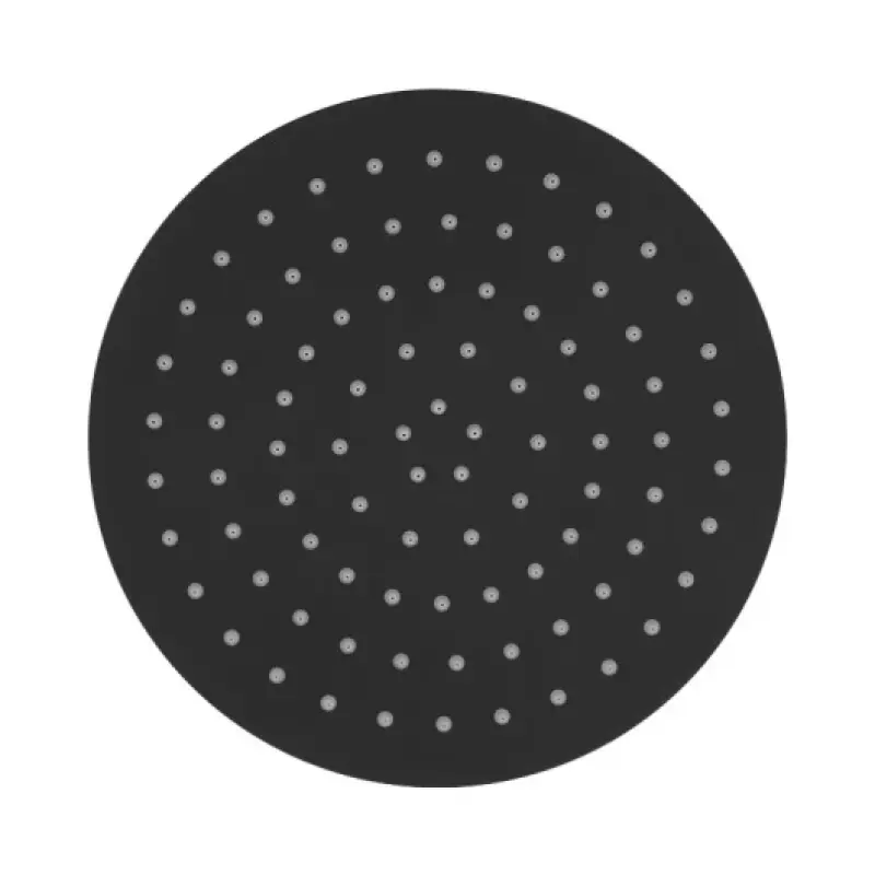 SB Rubinetterie Eco Air shower head with rain effect and water saver Shower head 25 cm matt black metal 1208946742