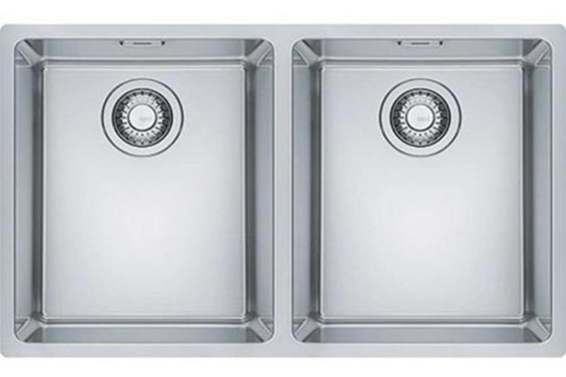 Franke Maris Double stainless steel kitchen sink MRX 220 flush mounted 127.0568.051