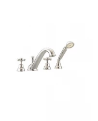 Cisal Arcana Ceramic 4-hole bath mixer bath rim mount Bronze AC000260