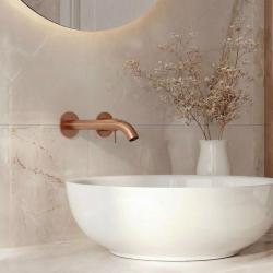 SB Round basin mixer tap in stainless steel 316 102mm