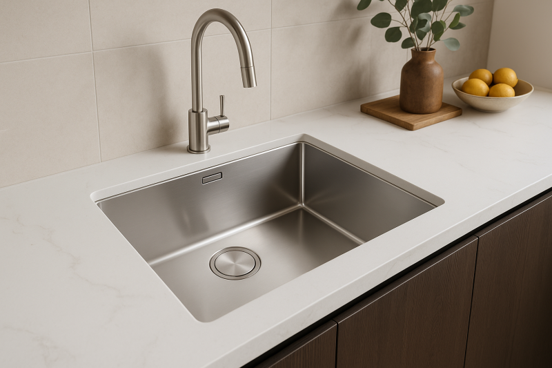 Franke Mythos MYX 110.50 rvs sink 50x40cm undermount 122.0638.199