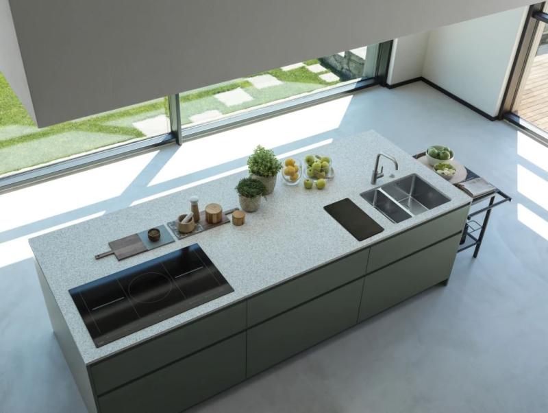 Franke Mythos MYX 160.34.16 BL one and a half stainless steel sink undermount 34+16cm 122.0638.273