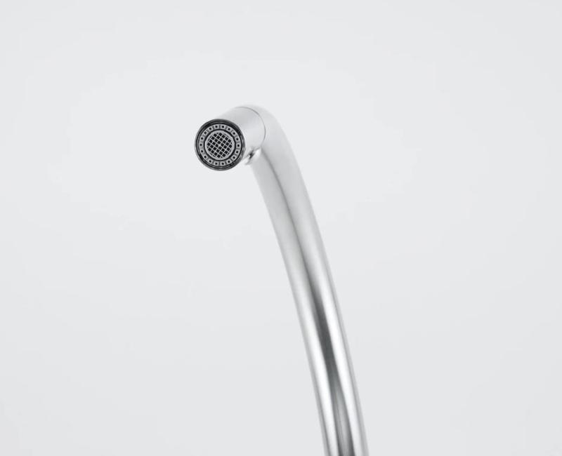 Franke Kitchen tap Eos Neo with spout pull-out spray head completely stainless steel 115.0590.045