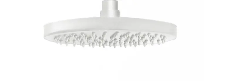 Waterevolution Flow shower head 250mm matte white T164325BR