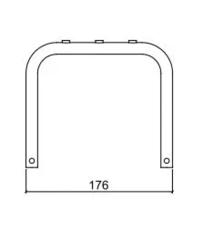 Waterevolution Flow Double toilet roll holder PVD Gun Metal A131GME