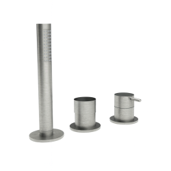 Waterevolution Flow Consealed bathtub mixer with 2 exits diverter without spout Chrome T138SB01 (kloon)