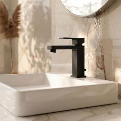 PB Kiki 1-hole sink faucet matte black