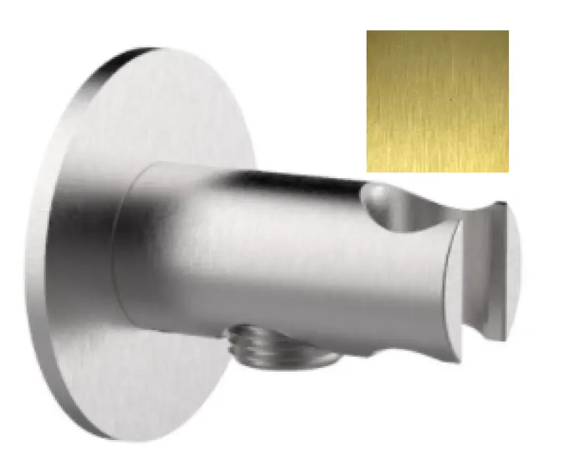 SB Rubinetterie Universale bracket for hand shower with water connection PVD gold-plated 316 1208955203