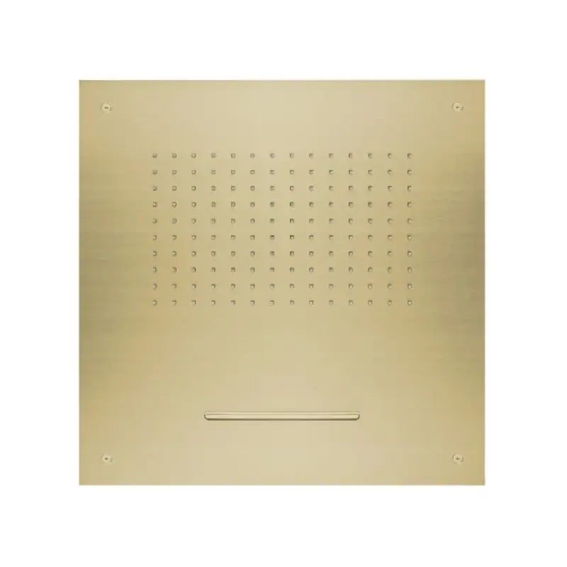 SB Square 316 Rain Shower Built-in with Waterfall 50x50cm Ceiling Shower Head PVD Gold 1208955319