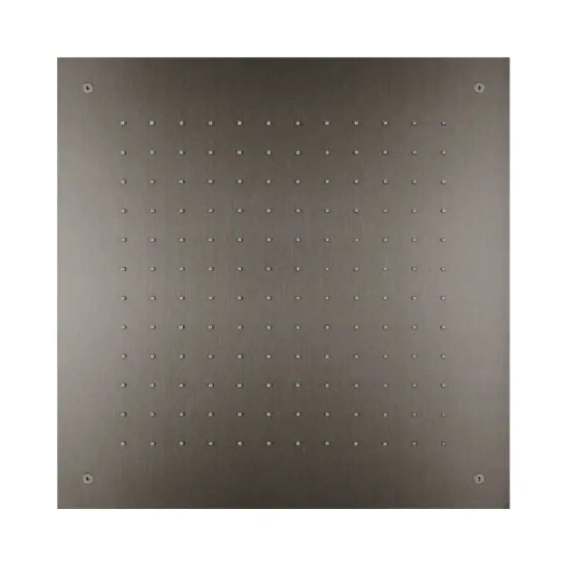 SB Square 316 Built-in Rain Shower 50x50cm PVD Gun Metal 1208955323