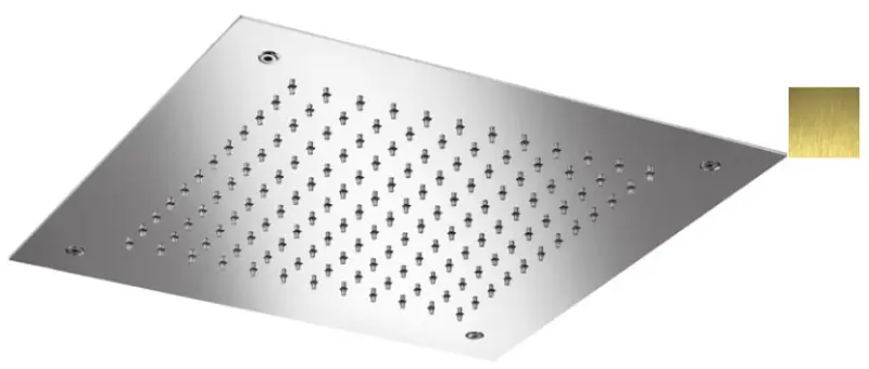 SB Temptation Built-in Square Rain Shower 38x38cm PVD Gold 1208955765
