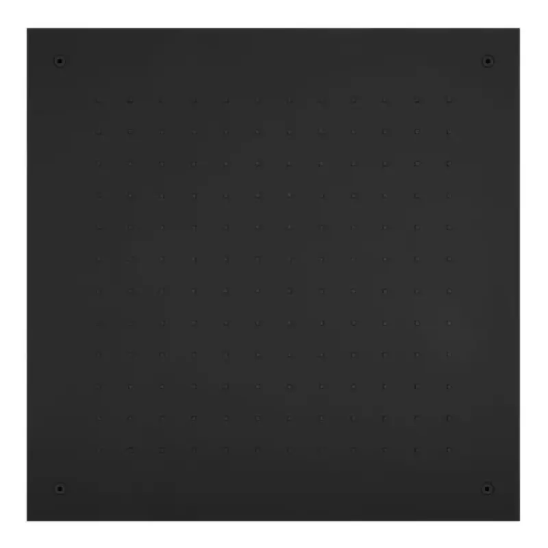 SB Temptation Built-in Square Rain Shower 50x50cm Matte Black 1208955776