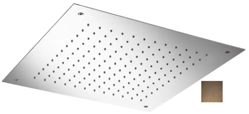 SB Temptation Built-in Square Rain Shower 50x50cm PVD Copper 1208955778