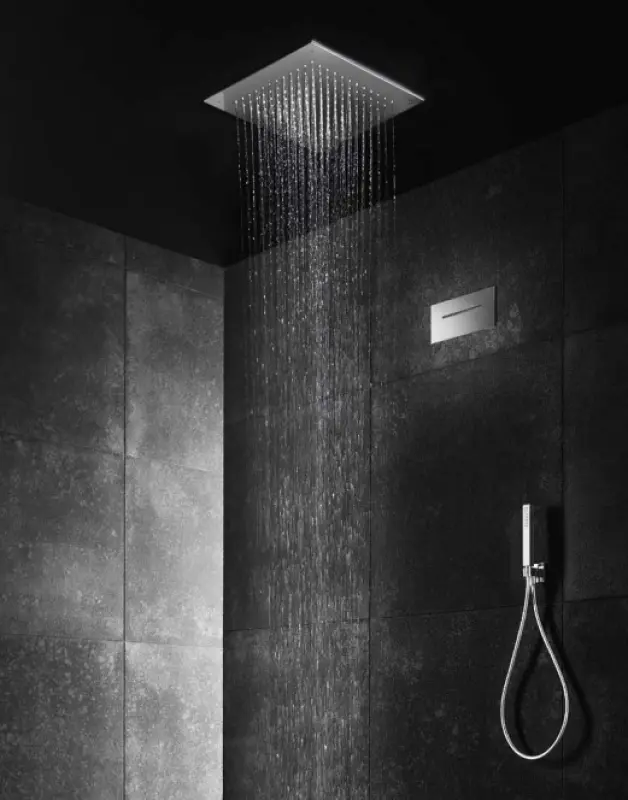 SB Temptation Built-in Square Rain Shower 50x50cm PVD Gun Metal 1208955779