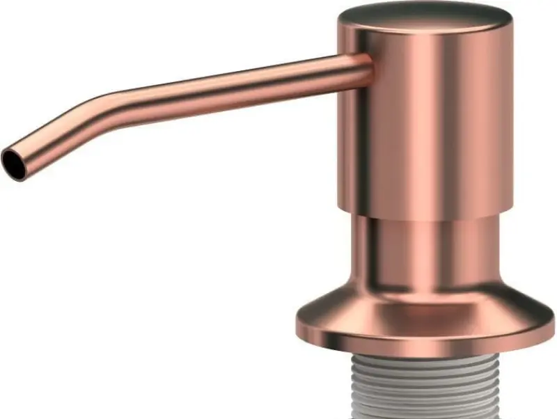 Quadri Manchester Built-In Soap Dispenser PVD Copper Top Refillable 1208955931