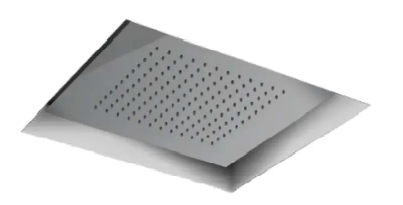 SB Rainbow Recessed Ceiling Rain Shower with Chromotherapy Lighting Fully Made of Stainless Steel 1208956230