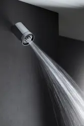 SB Round Beam Multi-jet showerhead 10cm matte black 1208956693