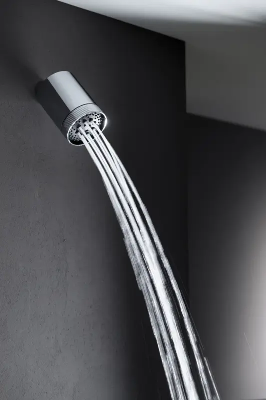 SB Round Beam Multi-jet showerhead 10cm matte black 1208956693