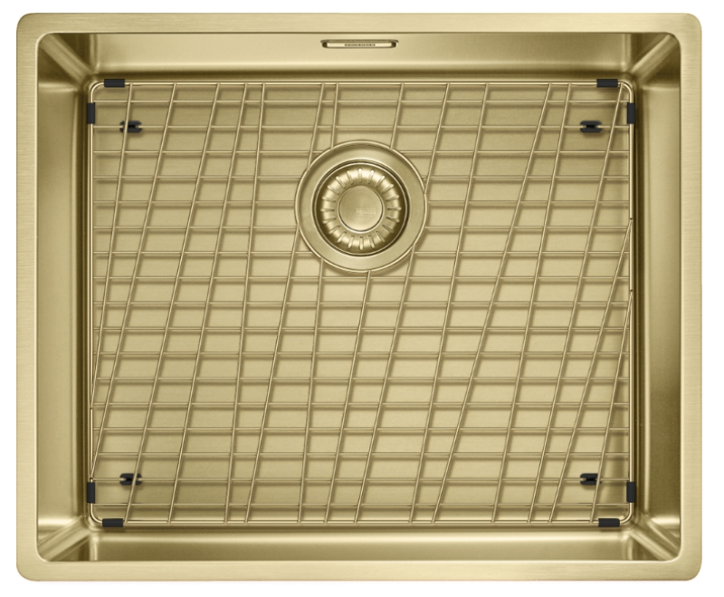 Franke Mythos Masterpiece BXM 210.50 PVD Gold Sink 500x410mm Flush-Mount and Undermount 127.0674.362