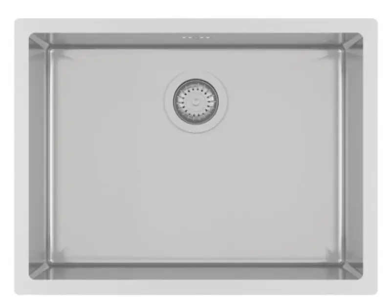 Ausmann Oder stainless steel sink 54x40cm flush-mounted undermount and inset extra deep 22cm 1208957113