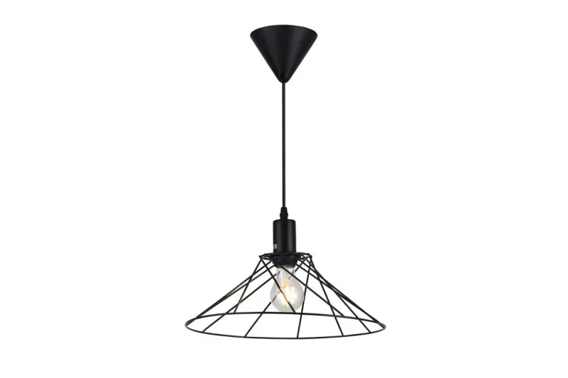 Decor Tilia black modern decorative wire pendant lamp 7849