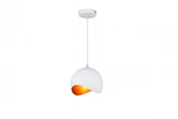 Decor Mavia spherical white gold pendant lamp 4949