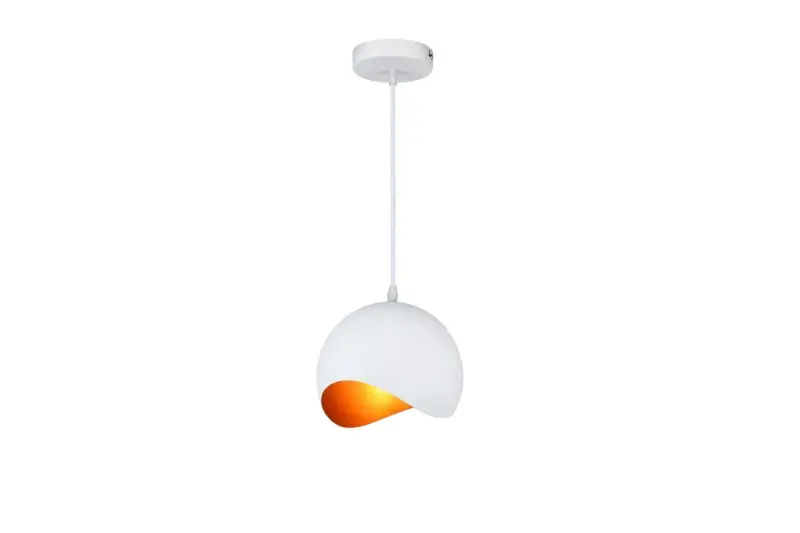 Decor Mavia spherical white gold pendant lamp 4949