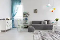 Decor Mavia spherical white and yellow pendant lamp 4987