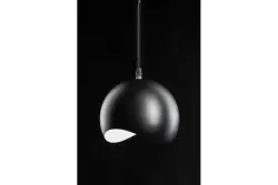 Decor Mavia spherical black pendant lamp 0931