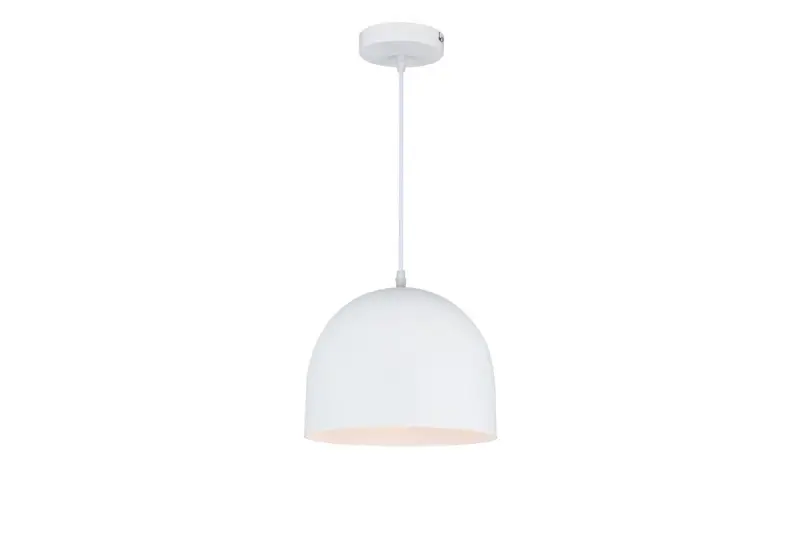 Decor Katilu white metal pendant lamp 1976