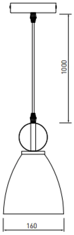Decor Kerala white elegant pendant lamp 3253