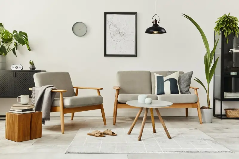 Decor Mees black metal pendant lamp with attached lampshade in the shape of an oil lamp 2363