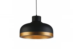 Decor Goldi black gold modern pendant lamp diameter 42 cm 4113