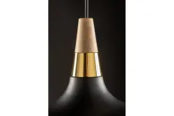 Decor Skandi modern black pendant lamp diameter 35 cm 7382