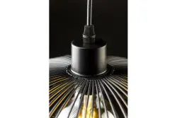 Decor Reto vintage black wire pendant lamp 40 cm diameter 4137